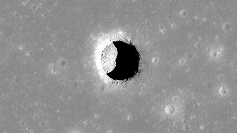 Sea of Tranquility in Moon