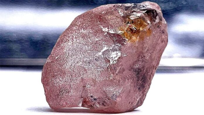 The Lulo Rose - Pink Diamond Found in Angola