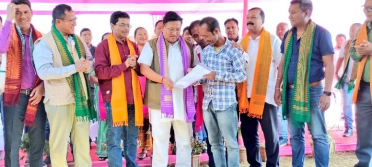 BTR distribution Land Certificate to the rightful owners