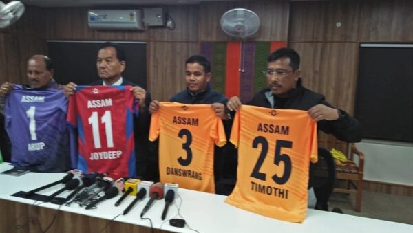 Assam Team Jersey for 76th National Football Tournament