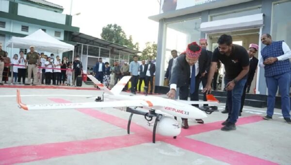 Meghalaya - Northeast First Drone Delivery Facility