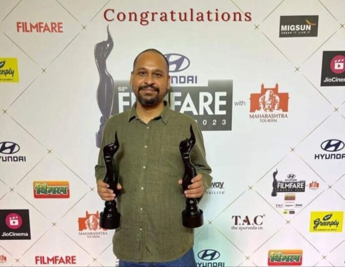 Barpeta’s Suman Adhikary Wins Two Filmfare Awards