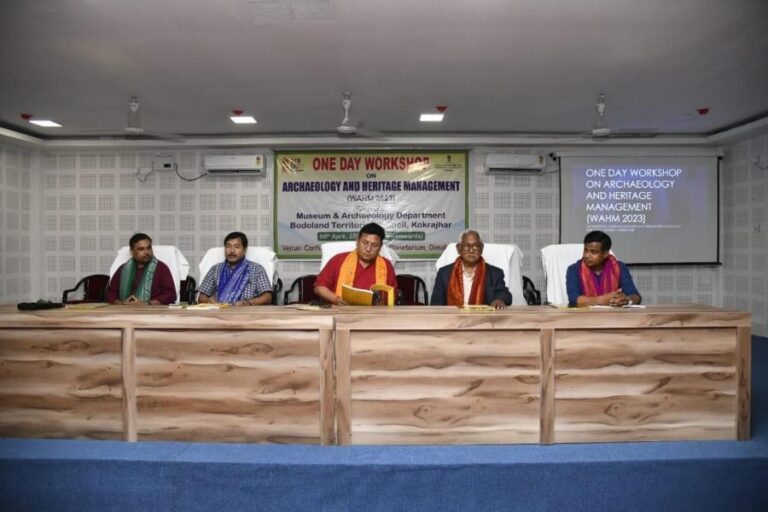 One-day Workshop on Archaeology & Heritage Management in Dimalgaon One-day Workshop on Archaeology & Heritage Management in Dimalgaon