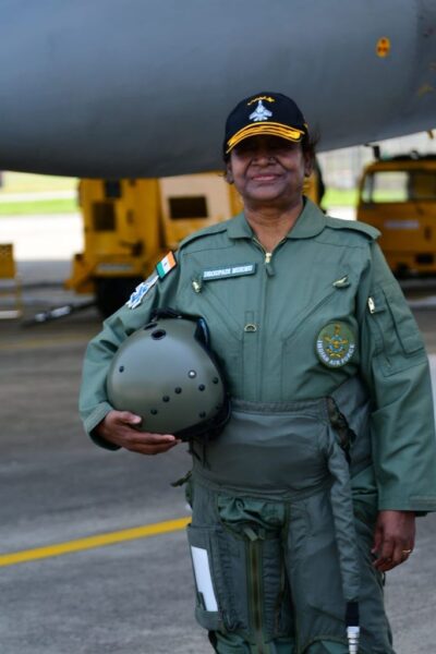 President Droupadi Murmu took thrilling ride in a Sukhoi 30 MKI fighter aircraft