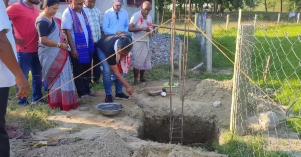 Foundation Stone Laying Ceremony of Model Schools in Baksa