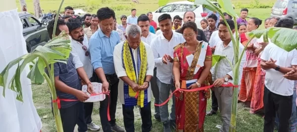 Inauguration of Developmental Projects in Alabari, Udalguri