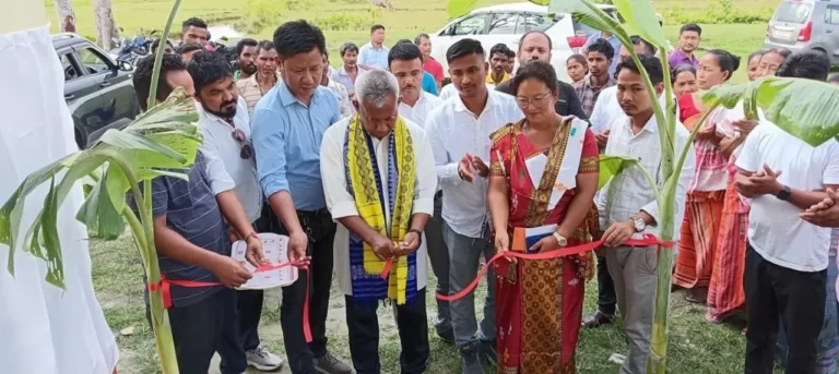 Inauguration of Developmental Projects in Alabari, Udalguri Inauguration of Developmental Projects in Alabari, Udalguri