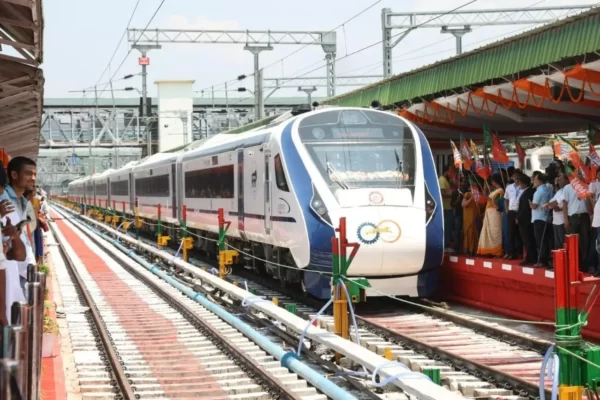 PM Narendra Modi Inaugurates Assam's First Vande Bharat Express