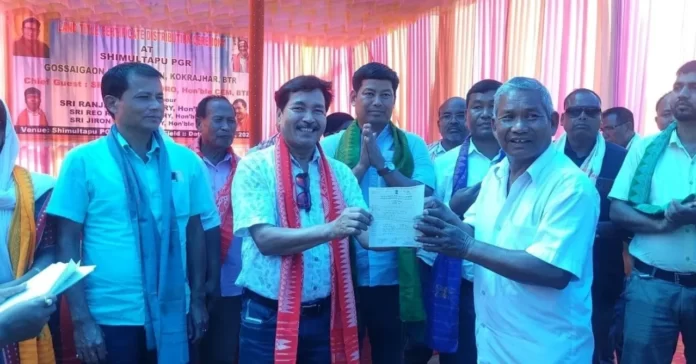 Significant Land Titles Distribution to 75 Families in Udalguri
