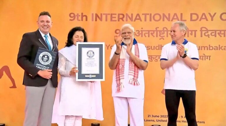 9th International Yoga Day