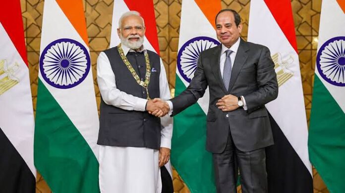 PM Modi receives Egypt's highest state honor - 'Order of the Nile'