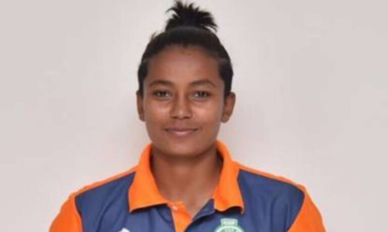 Assam's Uma Chetry Selected for Indian Women's National Cricket Team to Face Bangladesh.