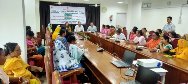 Two-Day Training Program Empowers Anganwadi Workers in Emergency Child and Women Care During Emergencies