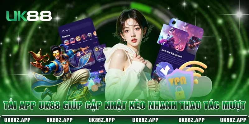 Tải App UK88 - Trải Nghiệm Cá Cược Tốc Độ Cao An Toàn 2 Tải app UK88 giúp cập nhật kèo nhanh và thao tác mượt mà