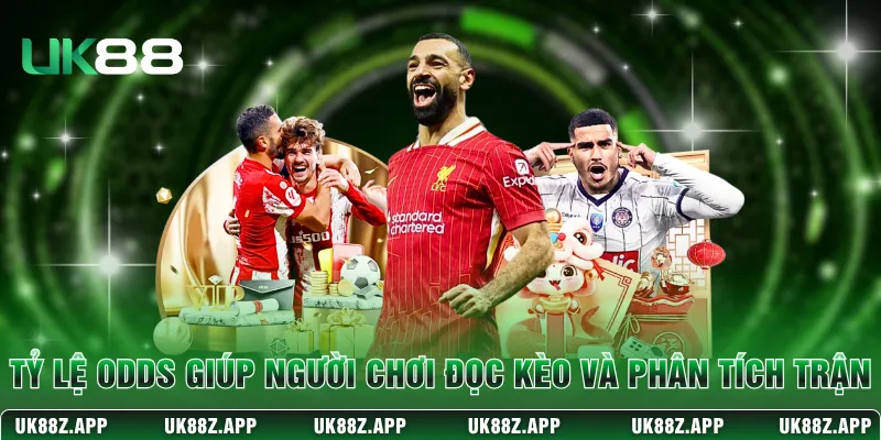 Tỷ Lệ Odds UK88 Cập Nhật Kèo Cược Chuẩn Xác Mỗi Ngày 2 Tỷ lệ Odds giúp người chơi đọc kèo và phân tích trận